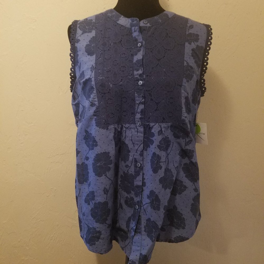 Blouse, Button-down